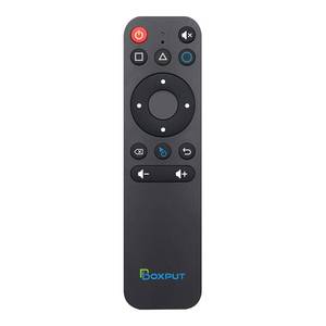 lot 18107 image: BOXPUT BPR1S BT Remote IR Learning Remote with Air Mouse and Voice Control Universal Replacement Remote for ATV Android Box TV Stick Set-Top Box - Retail $11