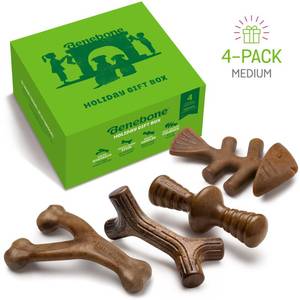 lot 19133 image: Benebone Multipack Dog Chew Toy - 4pk - Retail $30
