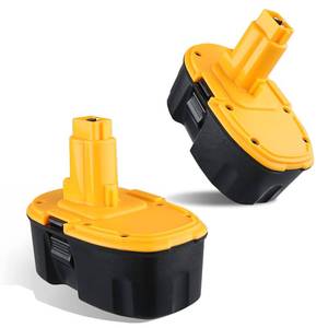 lot 19188 image: 2Pack 4800mAh DC9096 Battery Replacement for Dewalt 18V Battery NI-MH DC9099 DC9098 DW9099 DW9098 - Retail $31