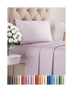 lot 12341 image: Twin XL Size 3 Piece Sheet Set - Comfy Breathable & Cooling Bed Sheets Set - Hotel Luxury Bedding for Women, Men, Kids, Teens, Boys & Girls - Deep Pockets and Wrinkle Free - Oeko-Tex - Light gray - Retail $30