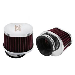 lot 12344 image: 2PCS Motorcycle Air Filter Universal 38MM Replacement Engine Filter Dirt Bike High Performance Air Filters Fit Motocross Carburetor Cleaner for Pit Bike Scooter Moped YAMAHA HONDA SUZUKI KAWASAKI ATV 2 Pack - Retail $17