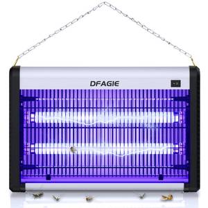 lot 15135 image: Bug Zapper Indoor, Electric Bug Zapper, Mosquito Zapper, Fly Zapper, Mosquito Killer, Flying Insects, Fruit Fly Traps for Indoors, 3 Prong Plug, 2800V - Retail $89