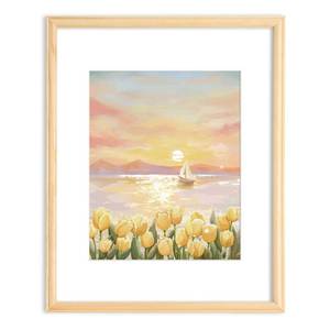 lot 15154 image: RICHFOCUS 11x14 Picture Frame Matted to 8x10Solid Pine Wood 11x14 Frame for Gallery WallPostersPhotos & Art PrintsPhoto FramesTempered GlassHorizontal and Vertical Wall Mount - Retail $23