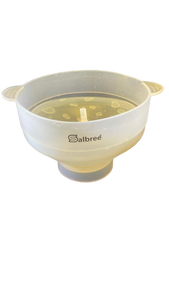 lot 16360 image: Salbree Popcorn Popping Collapsible Bowl - Retail $16