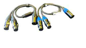 lot 16362 image: Professional XLR Audio Snake Cable - Multiple Connectors - Retail $45