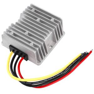 lot 16378 image: HOMELYLIFE Voltage Converter DC 12V 24V Step Down to 5V 20A 100W Reducer Buck Power Regulator Waterproof Module Transformer for Golf Cart Club Car - Retail $16