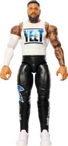 lot 16402 image: Mattel WWE Jey USO Action Figure, Main Event Series #153 6-inch Collectible with 10 Articulation Points & Life-Like Look - Retail $32