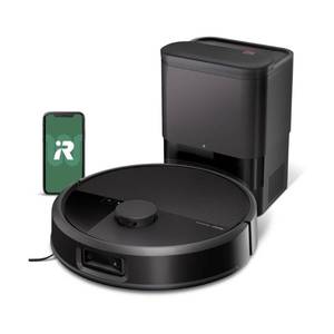 lot 1968 image: iRobot Roomba Max 705 Vac Robot Vacuum  AutoEmpty Dock - Extreme Power-Lifting Suction  Anti-Tangle Dual Rubber Brushes  Self-Empties  Recognizes and Avoids Obstacles  LiDAR Navigation - Retail $900