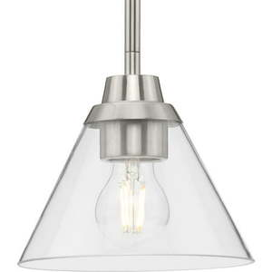 lot 1972 image: Better Homes & Gardens Modern Dimmable Pendant Light - Retail $40