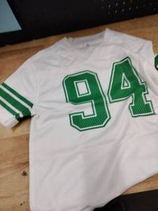lot 2295 image: Old Navy brand white and green size L hs 10 to 12, 94 jersey&nbsp
