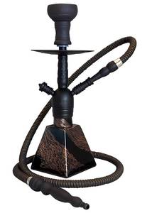 lot 3775 image: 16 Pharaohs Aztec Hookah Set, Cosmic Edition (Black Sand) - Retail $75