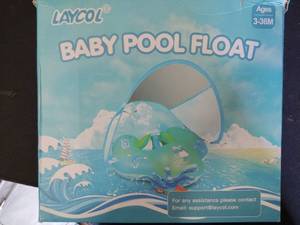 lot 3786 image: Laycol Baby Pool Float for Ages 3-36 Months - Retail $15