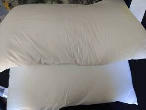lot 3790 image: Standard White Bed Pillows - Set of 2 - Retail $15