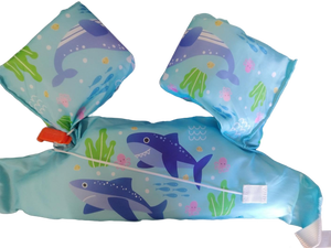 lot 3794 image: Kids Ocean Theme Arm Floaties - Retail $25
