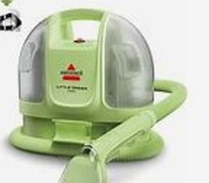 lot 1005 image: Bissell Little Green Mini Portable Carpet Cleaner - Retail $89