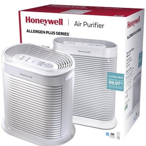 lot 1012 image: Honeywell Allergen Plus HEPA Air Purifier - Medium Room - Retail $200