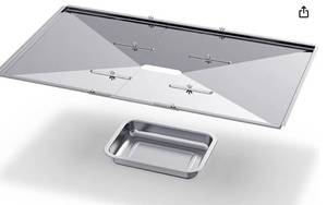 lot 15123 image: Geesta 27-30 Inch Grill Replacement Grease Tray - Retail $29