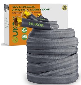 lot 3782 image: 2025 Upgraded 100FT Non-Expanding Garden Hose- Retail$70