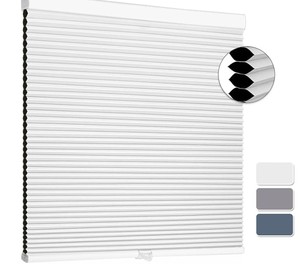 lot 5629 image: SUNFREE Cordless Cellular Blackout Blinds 34x64 - Retail $60
