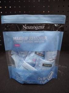 lot 6277 image: Neutrogena Makeup Remover 20 pack of singles - Retail $8