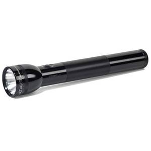 lot 6296 image: MagLite - S3D015 Maglite Heavy-Duty Incandescent 3-Cell D Flashlight in Display Box, Black - Retail $35