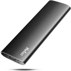 lot 6324 image: Netac 2TB Portable SSD USB 3.2 Gen 2 (10 Gbps, Type-C) External Solid State Drive Backup Slim Portable Drive for File StorageBusiness Travel Essential, Rapid Read and Write Low Noise, Zslim - Retail $155