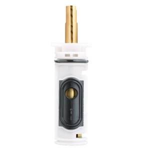 lot 6332 image: Moen 1222 One-Handle Posi-Temp Faucet Cartridge Replacement for Moen Tub Shower and Shower Only Configurations, Brass and Plastic - Retail $57