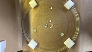 lot 9284 image: 12.5in Microwave Glass Plate Replacement -