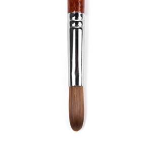 lot 10432 image: KADS Kolinsky Sable Acrylic Nail Art Brush Red Wood Pen Nail Brush for Nail Art Manicure Tool (18#) - Retail $19