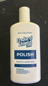 lot 10434 image: Enduro Shield Home Polish 7.4 fl oz Bottle - Retail $12