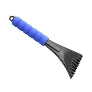 lot 10449 image: zipelo Car Ice Scrapers, Scratch Snow Removal Tool Winter Driving, Effective and Durable Automobile Shovel Foam Handle Cleaning Windshield Window Frost, Universal for Truck, SUV, Vehicles (Blue) - Retail $7