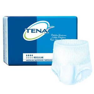 lot 11761 image: TENA Classic Protective Underwear, Medium 80 Per Case - Retail $51