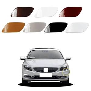 lot 12005 image: Goholy Car Front Bumper Headlight Washer Cover Compatible with Volvo S60 2014 2015 2016 Headlight Washer Nozzles Cover 39820312 39820330 Water Spray Cover Black Left Driver Side - Retail $7,935
