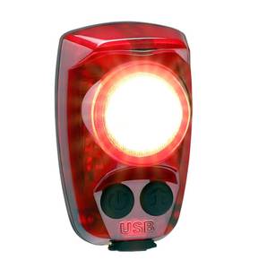 lot 12075 image: Cygolite Hotshot Pro� 150 Lumen Bike Tail Light HARD MOUNT VERSION� 6 Night and Daytime Modes� User Adjustable Flash Speeds- Compact Design� IP64 Water Resistant� USB Rechargeable�Great for Busy Roads - Retail $35