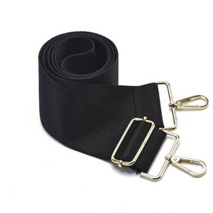 lot 12454 image: Crossbody Strap 2 Wide Gold Hardware Shoulder Straps Adjustable Purse Strap Replacement Belt Crossbody Canvas Bag Handbag - Retail $12in