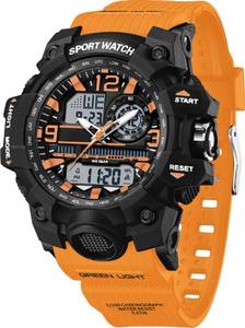 lot 18039 image: findtime Womenfts Sport Watch Digital Waterproof Watches Military Watches Analog Outdoor Wrist Watch LED Luminous Alarm Stopwatch Dual Time Wristwatch - Retail $22