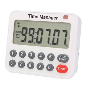lot 18048 image: AIMILAR Digital Kitchen Timer - Magnetic Count Up Down Direct Entry Cooking Timer with Loud Alarm, Auto Shut-Off and Memory Function, 99 Hrs 99 Mins 99 Secs, 10 Key for Cooking, Exercise, Games - Retail $13