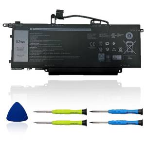 lot 18062 image: OUWEE NF2MW Laptop Battery Replacement for Dell Latitude 7400 2-in-1 Latitude 9410 2-in-1 Series Notebook P110G P110G001 7146W 085XM8 08W3YY 0C76H7 C76H7 0G8F6M 7.6V 52Wh 6500mAh 4-Cell - Retail $33