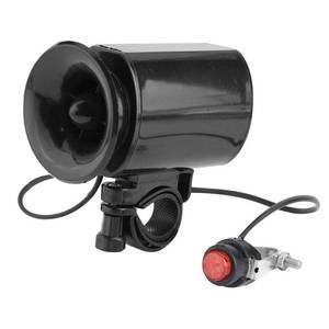 lot 18433 image: DEWIN E-Bike Horn - Loud Electronic 6-Sound Horn for 22mm Handlebar - Retail $12