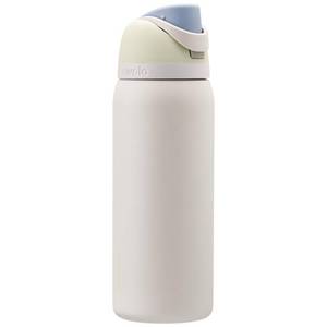 lot 18440 image: Owala FreeSip Insulated Stainless Steel Water Bottle with Straw for Sports, Travel, and School BPA-Free Sports Water Bottle, 32 oz, Iced Breeze - Retail $35