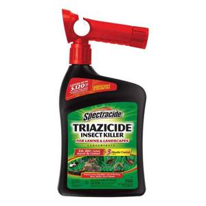 lot 18445 image: Spectracide Triazicide Insect Killer for Lawns  Ready-to-Spray Concentrate  32 Ounces - Retail $253