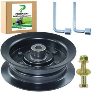 lot 18493 image: POSEAGLE 106-2175 Idler Pulley Replaces 106-2175 Toro 106-2175 Flat Idler Pulley, Toro 132-9420 Flat Idler Pulley for Toro Timecutter SS5000 SS5060 MX5060 SS4225 SS4235 Z5000 Riding Mowers - Retail $14