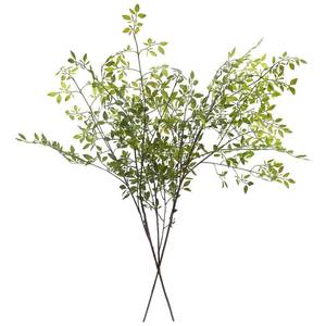lot 20013 image: MelorcaandGuilla Artificial Plants,2PCS 43.3 Green Nandina Faux Branches for Vase,Artificial Plants for Shop Garden Office Home Dcor - Retail $20in