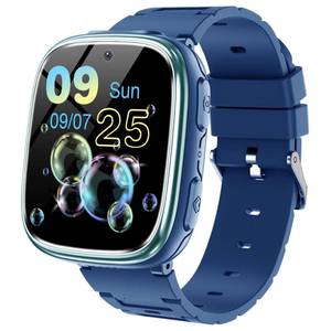 lot 20021 image: Kids Smart Watch Toys for Boys Girls � Children Watch for Kids 4-12 Years Touch Screen Watch with 15 Games Video Camera Music Player Alarm School Mode Education Birthday Ages 5 6 7 8 9 10 (Dark Blue) JUST WATCH - Retail $20