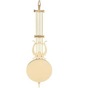 lot 20045 image: Cabilock Pendulum Replacement for Wall Clocks Stylish Metal Clock Accessory for Indoor Use Versatile Clock Hardware for Repairing Mechanical Swinging Clocks Elegant Design - Retail $15