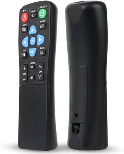 lot 20048 image: XGBFH Universal Big Button Remote for Seniors, Elderly, SINGLE Device Control - Learning Functions, Use for TV, Streaming Box, Soundbar Audio Recevier, DVDVCRSAT Device and DVD, Dementia Friendly GiFeets - Retail $20