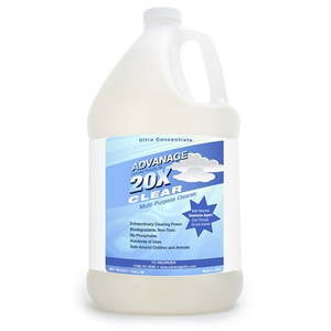 lot 20049 image: ADVANAGE the Wonder Cleaner 20X Multi-Purpose Ultra Concentrated Formula  Clear UnScented  128 Fluid Ounce  1 Gallon - Retail $100