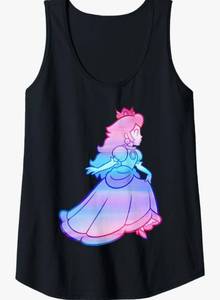 lot 20071 image: Nintendo Princess Peach Tank by Port and Company XXL - Retail $25