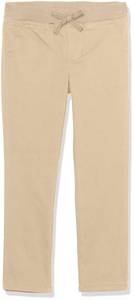 lot 4349 image: French Toast girls Pull-on School Uniform Pants, Khaki, 6 Plus - Retail $8