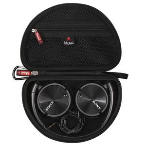lot 4359 image: Mchoi Hard Travel Storage Case Fits for Sony MDR-ZX110  MDRZX110AP  MDRZX110NC  MDR-ZX310AP ZX Series Wired On-Ear Headphones, Case Only, Black - Retail $12